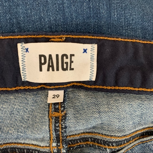 Paige Skyline Ankle Peg Jeans Constance Medium Wash - Picture 6 of 6